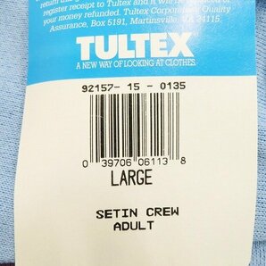 8T0094/未使用品 TULTEX 90s SUPER WEIGHT スウェットシャツ USA製 タルテックスの画像5