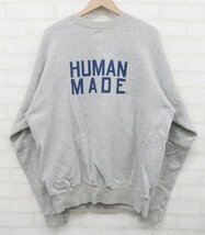 8T0022/HUMANMADE DRY ALLS クルーネックスウェット ヒューマンメイド_画像3