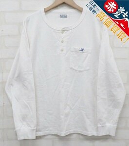 7T9357/THE FLAT HEAD 長袖ヘンリーネックTシャツ フラットヘッド