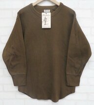 7T9369/フリーホイーラーズ クルーネック8分袖Tシャツ 1515005 FREEWHEELERS CREW NECK FOUR FIFTH SLEEVE SHIRTS_画像2