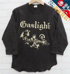 7T9440【クリックポスト対応】FREEWHEELERS GASLIGHT FOUR FIFTH SLEEVE SHIRT 1025005 フリーホイーラーズ ガスライト 8分袖Tシャツ