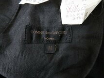 3P5241/COMME des GARONS HOMME イージーウールワイドスラックス コムデギャルソンオム パンツ_画像4