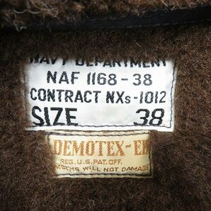 3J3767/リアルマッコイズ アルパカライニング デッキジップジャケット THE REALMcCOY'Sの画像5