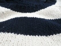 8T0033/HUMANMADE BORDER RAGLAN SLEEVE KNIT ヒューマンメイド ボーダーラグランスリーブニット_画像7