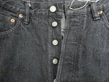 3P5281/WORKERS 802 Black Jeans ワーカーズ ブラックデニムパンツ ジーンズ_画像7