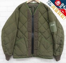 3J3531/NANGA×Manual Alphabet M/A NC FT DOWN JACKET MA-J-245 ナンガ マニュアルアルファベット キルティングダウンジャケット_画像1