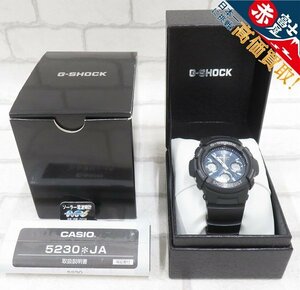 2A7141/G-SHOCK AWG-M100SB ソーラー電波腕時計 ジーショック カシオ