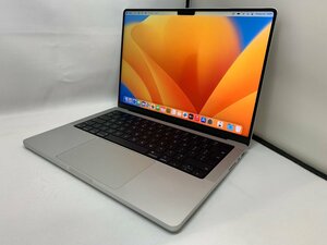 １円スタート！！《M1Max搭載》Apple MacBook Pro A2442 (14-inch, 2021) UKキーボード シルバー [Nmc]