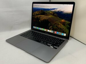 １円スタート！！ Apple MacBook Air A2337 (M1,2020) USキーボード スペースグレイ 訳あり品 [Nmc]