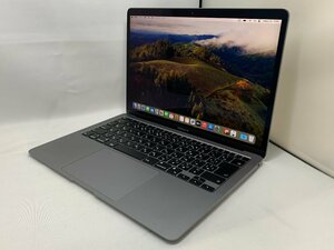 １円スタート！！ Apple MacBook Air A2337 (M1,2020) スペースグレイ 訳あり品 [Nmc]