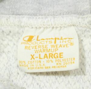 ビンテージ 70s 単色 単色タグ 金タグchampion REVERSE WEAVE USA製 チャンピオン リバース ウィーブ フーディ 染み込みプリント 