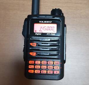 [美品]YAESU FT-70D C4FM/FM 144/430MHz