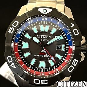 【CITIZEN】展示品特価/プロマスター GMT/メンズ腕時計/シチズン/プレゼントに/男性用/Promaster/ブルー.ブラック.レッド色/激レア/希少