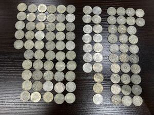 100円銀貨（東京オリンピック 稲穂 鳳凰）硬貨 古銭 銀貨 アンティーク 計104枚