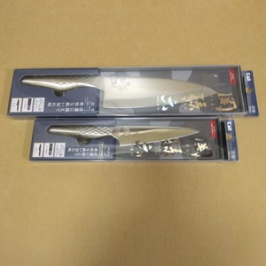 送料0円★新品★ 出刃 ペティナイフ セット ★ 貝印 関孫六 匠創 180mm AK-1132 120mm AB-5163 出刃包丁 オールステンレス ステンレス包丁