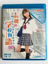 BD 藤野志穂 志穂の学校物語 アテナ音楽出版 アイドル Blu-ray_画像1