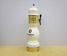 5187B24 LOWENBRAU レーベンブロイ ビールサーバー 陶器製 高さ約62cm ビアサーバー アンティーク オブジェ_画像2