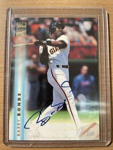 Barry Bonds バリーボンズ　1999 Topps "Certified Autograph Issue" 直筆サイン入りカード　名作　