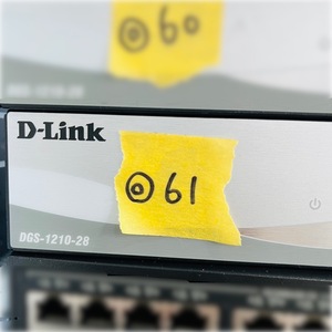 ◎61 D-Link DGS-1210-28 ギガビットレイヤ2スマートスイッチ スタッカブル 10Guplink ネットワーク 省電力 