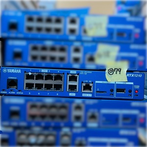 ◎79 YAMAHA RTX1210 ヤマハ ギガアクセス VPNルーター LANマップ ダッシュボード ファンレス ネットワーク 通信 WebGUI搭載 IPv4 IPv6