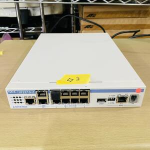 ◇3【通電OK】NEC UNIVERGE IX2215-Z ゼロコンフィグモデル ルーター VPN対応 高速アクセス 8ポート スイッチングハブ インターネット