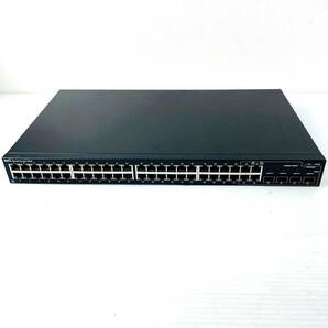 □24【通電OK】DELL PowerConnect 2848 スイッチ switch マネージド L2/L3 Gigabit Ethernet (10/100/1000) 1U ブラック 黒 デルの画像6