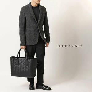 ■BOTTEGA VENETA ボッテガヴェネタ 新品 未使用 イントレチャート Cabat カバ トートバッグ クラッチバッグ付き 50万円 ■