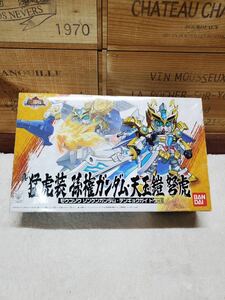 【ジャンク】 BB戦士 SDガンダム 三国伝 プラモデル バンダイ 真 猛虎装 孫権 ガンダム 天玉鎧 弩虎 パーツ欠品有り