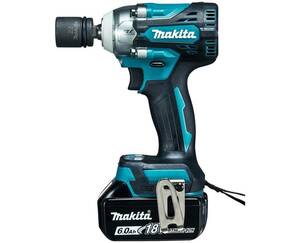 【RH-8156】未使用 makita マキタ 充電式インパクトレンチ TW300DRGX 純正18V6.0Ah バッテリ2個 充電器 2台セット