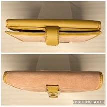 【未使用品】 GUCCI グッチ 財布 二つ折り財布 ジャッキー ピンク ライトブラウン キャメル 牛革 レザー 折り財布 ミディアムウォレット_画像3