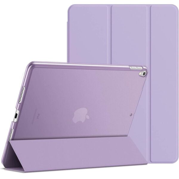 iPad 9.7インチ (第6/5世代用) ケース PUレザー (ライトパープル