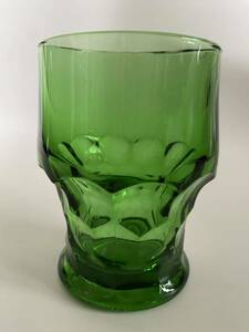 アンカーホッキング　ファイヤーキング　ジョージアン　タンブラー　グリーン　Georgian グラス　お酒　ロックグラス