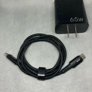 PD30w急速充電器 ブラック ケーブル USB-C 充電器 Android