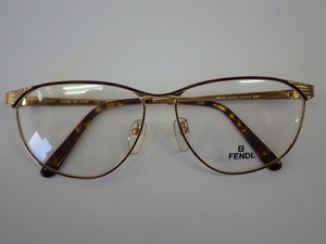 FENDI　フェンディ　メガネ　レンズ未交換品　FE-9009 PX TITAN Ti-P　58□14 140 