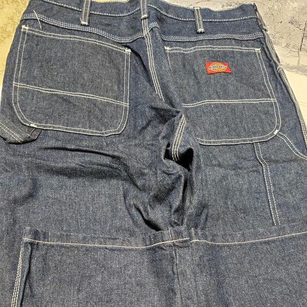 美品 Dickies 33×34 ペインターパンツ