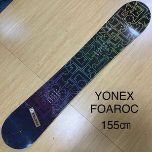 1円～★程度良好★スノーボード★良質国産★YONEX★ヨネックス★FOAROC★フォアロック★155cm