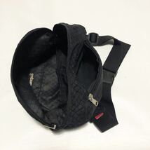 SUPREME/Made in USA/Embroidery Logo/Waist Bag/00's/Black/シュプリーム/刺繍ロゴウエストバッグ/ボディバッグ/ブラック/赤タブ/米国製_画像8