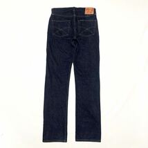 WAREHOUSE/Blue Gray/Denim Pants/W30/赤耳セルビッジ/Vステッチ/隠しリベット/ジッパーフライ/紙パッチ/ウエアハウス/ブルーグレー/デニム_画像7