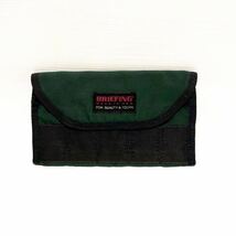 BRIEFING/Made in USA/Ballistic Nylon Long Wallet/Beauty&Youth/Green×Black/ブリーフィング/ロングウォレット/グリーン/長財布_画像1