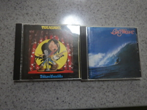 山下達郎のCD、TATSURO　YAMASHITA　TREASURES　と　Big　Wave　の２枚です。ゆうパケット送料込みです。