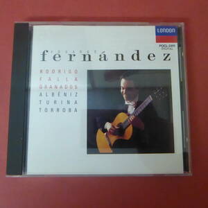 CD1-240220☆フェルナンデス　スペイン・ギター名曲集　第1巻　CD