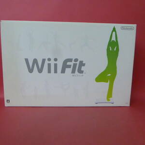 240228-2☆Wii Fit　バランスボード+Wii Fit ソフト　箱説あり　動作確認済み　☆③☆