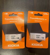 TransMemory U301 LU301W128GC4 128GB Kioxia 旧東芝メモリ USB3.2 ２個セット 新品未使用　送料無料_画像2