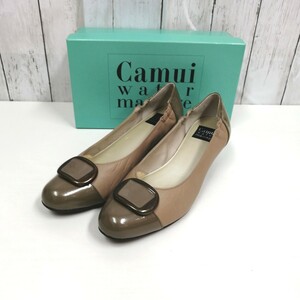 ②2095★ Camui water massage レディース パンプス 25.5cm オーク系