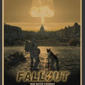 激レア　2024最新米国実写版ドラマ フォールアウトfallout レンジャー 宣伝ポスター　新品　BOSナイト