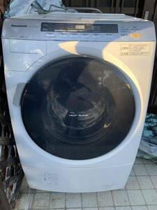 1円スタート　ジャンク品　引き取り限定　パナソニック　Panasonic ドラム式電気洗濯乾燥機 2011年式　　NA-VX3000R 右開き