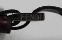 フェンディ/FENDI/ズッカ柄/ショルダーバッグ/アクセサリーポーチ/キャンバス/ブラウン_画像6