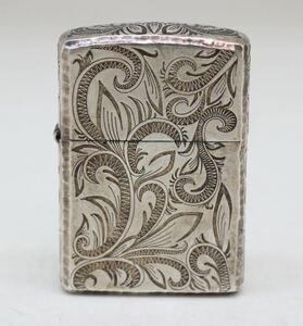 火花OK/ジッポー/ZIPPO/アーマー/クラッシックアラベスク/５面彫刻/オイルライター/唐草/リーフ