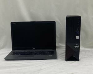 HP 250G7　Notebook COREi5 中古品　DELL Vostro COREi3 中古品　2台セット