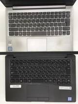 DELL Latitude 7400 COREi7 HDDなし 中古品1台 Lenovo ideapad 320s-13IKB COREi5 HDDなし中古品1台 2台セット_画像6